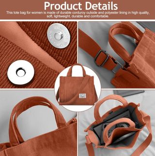 Borsa tot in velluto