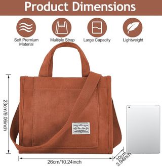 Borsa tot in velluto