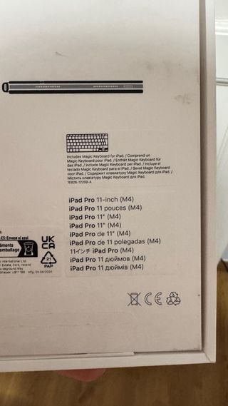 Magic Keyboard iPad M4-M5 11 Pulgadas