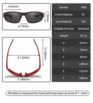 Gafas de Sol Polarizadas UV400 Hombre