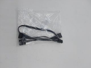 EMSea Cable adaptador de 6 pines a 3 x 4 pines IDE Molex, cable adaptador de corriente para disco duro compatible con la fuente