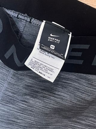 Mallas Nike Pro grises