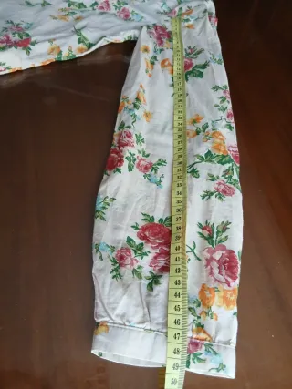 Camiseta Zara niña floral manga larga