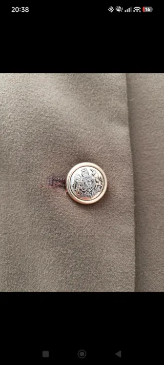 Abrigo verde militar mujer