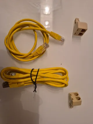 Cables de Módem Ethernet Amarillo