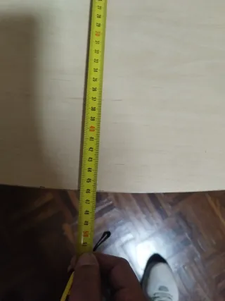 Mesa TV 3 compartimentos beige/gris