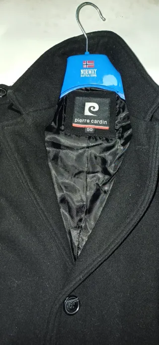 Cappotto Pierre Cardin Uomo Nero