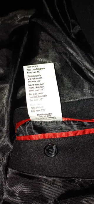 Cappotto Pierre Cardin Uomo Nero