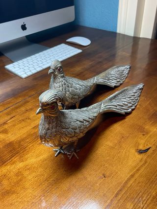 Pareja Faisanes Alpaca