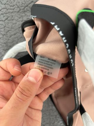 Longchamp Le Pliage Energy Bolso Rosa y Negro