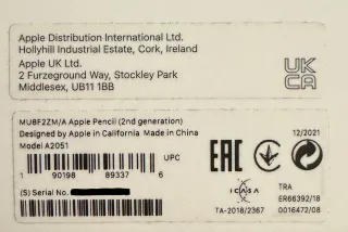 Apple Pencil 2ª Gen