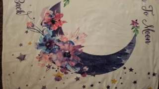 Tappeto per neonati con numeri e stelle