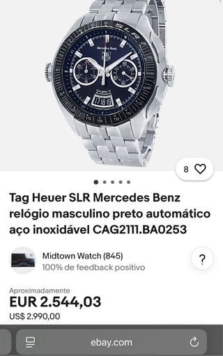 TAG Heuer SLR Calibre 17 Chronograph Mercedes-Benz