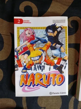 Naruto Colección Manga libros nº 01, 02, 03, 04