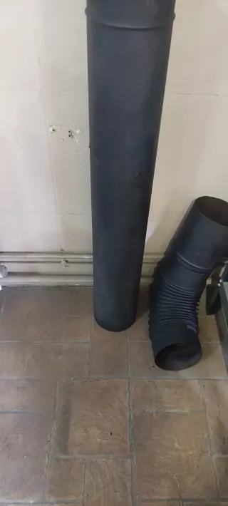 Estufa de leña de hierro fundido