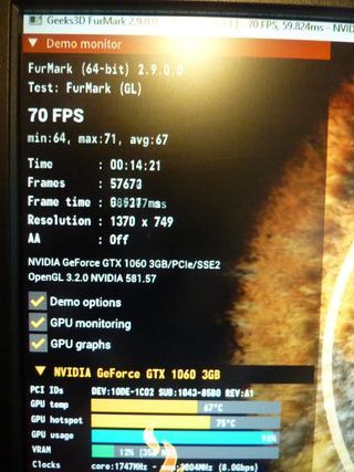 Tarjeta Gráfica ASUS GTX 1060