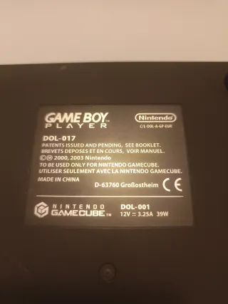 Nintendo Game Boy Player Negro