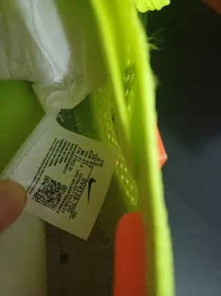 Nike ZoomX Verde Neón y Naranja