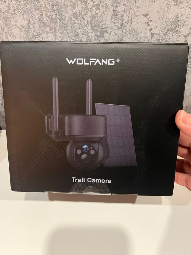 Cámara Exterior WOLFANG Solar 4G