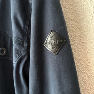 Abrigo azul Hollister