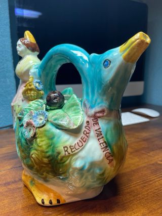 Botijo recuerdo Valencia Manises