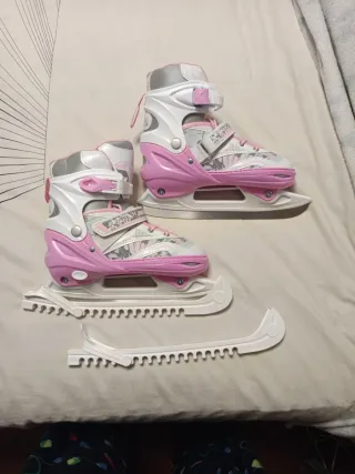 Patines Hielo Ajustables Mujer T39-42