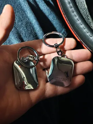 Portachiavi Volkswagen Bulli Rosso/Nero