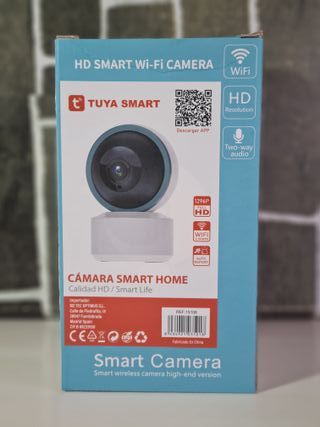 Cámara IP WiFi HD Tuya Smart Home 1296p – Nueva