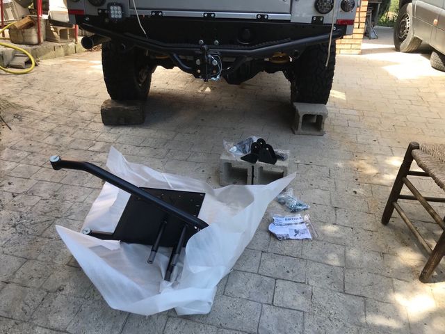 Soporte Rueda Repuesto Britpart Land Rover