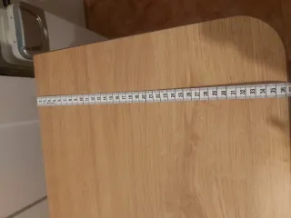 Mesa extensible madera con 2 sillas