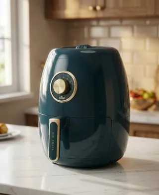 Freidora de aire azul - Air fryer