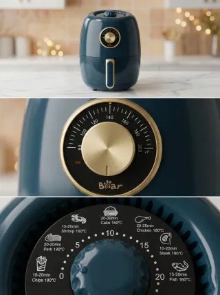 Freidora de aire azul - Air fryer