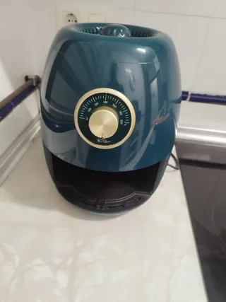 Freidora de aire azul - Air fryer