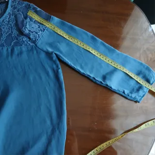 Camisa Shana azul talla M/38/10