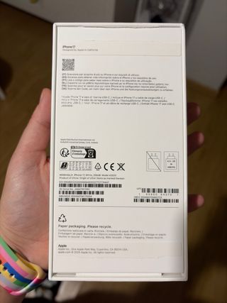 iPhone 17 256GB Bianco