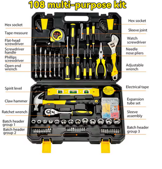 Kit Herramientas Multiusos 108 Piezas