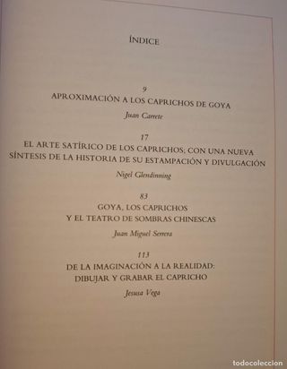 CAPRICHOS DE FRANCISCO DE GOYA