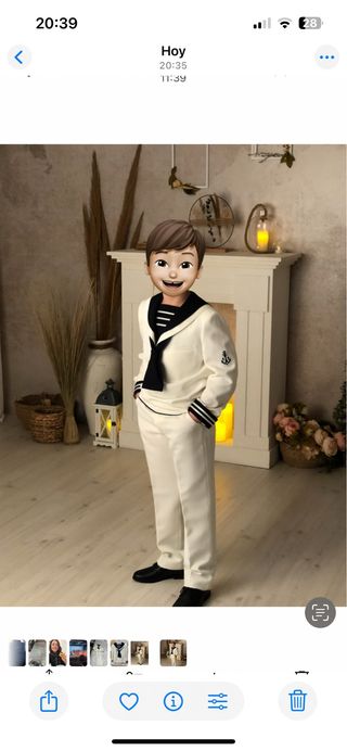 Traje comunión marinero T10