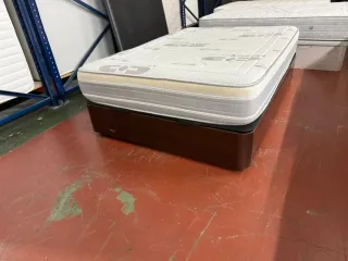 Colchón Visco + Canapé Flex Wengue 135x190