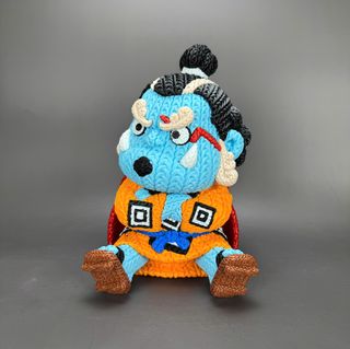Figura de crochet Jinbe (One Piece)