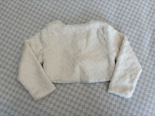 Scaldacuore bianco Miss Brum simil pelliccia