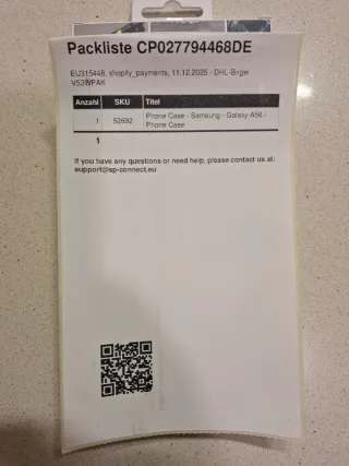 Funda SP Connect Samsung Galaxy A56