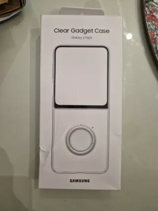 Funda Samsung Galaxy Z Flip5 Transparente