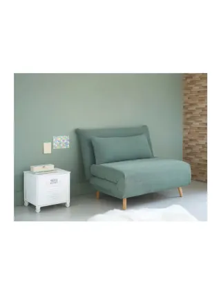 Sofá cama 1 plaza verde agua Maison du Monde