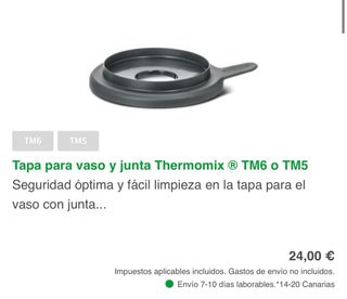 Thermomix TM6 con accesorios