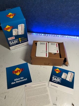 FRITZ!Powerline 540E WLAN Set 500 Mb/s (2 unidades)