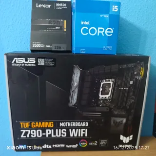 Pc Gamer: 12400f, Z790, 1660, SSD 256gb, DDR5 16gb