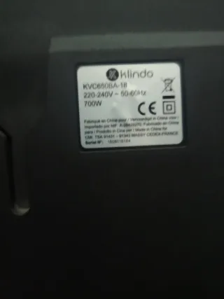 Aspiradora con accesorios