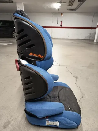 Silla de coche Indy azul