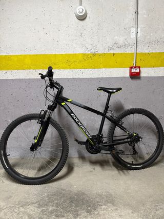 Bicicleta de Montaña Rockrider Negra